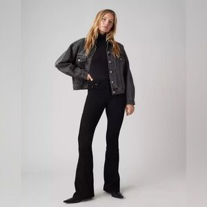 Levi's Black Flare Jeans